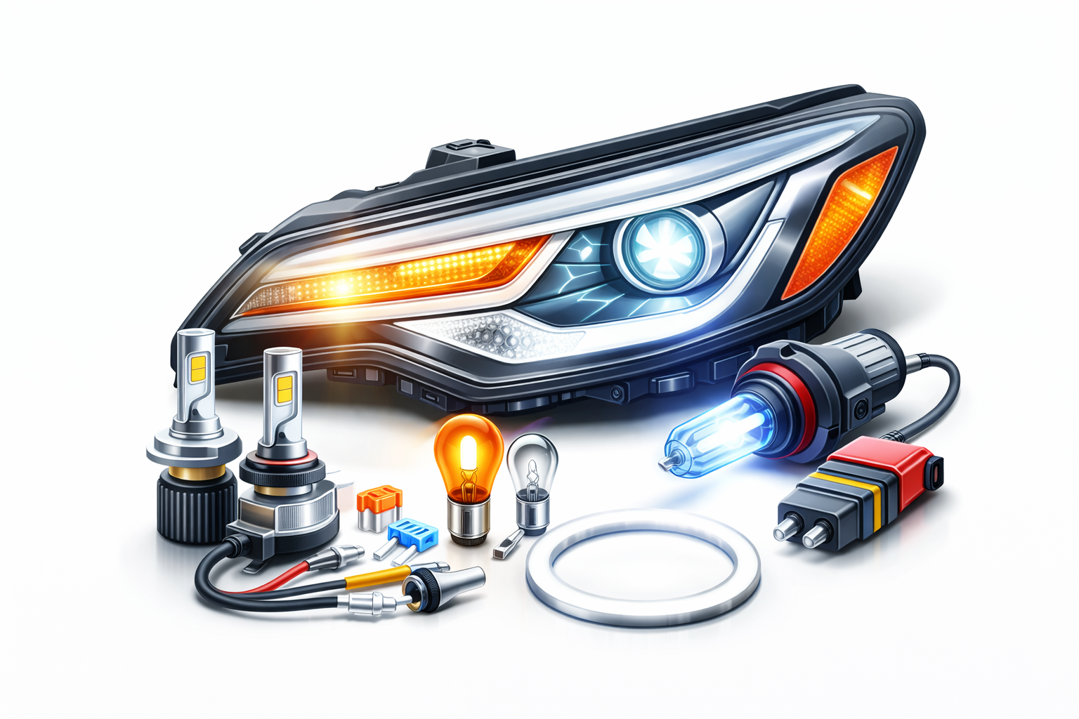 Lighting - Headlights, taillights, bulbs and LED kits
